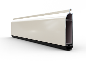 Onderlat voor rolluik, lichtbeige RAL1013