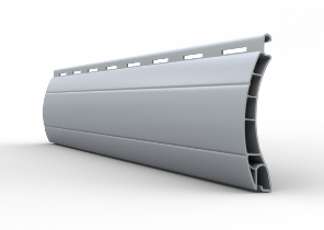 PVC rolluikpantser in grijs RAL7038