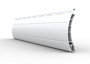 PVC rolluikpantser in wit RAL9016
