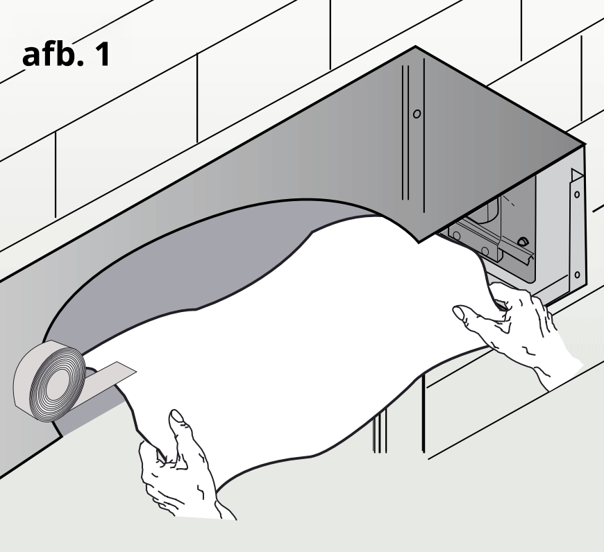 Volg hierbij de stappen volgens afb. 1-3
