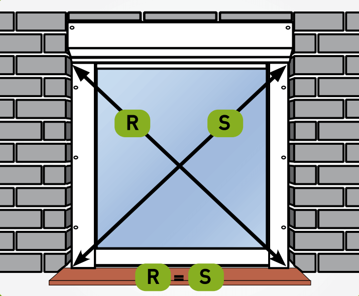 Markeringen op de muur