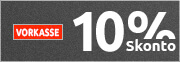 Vooruitbetaling 10% korting