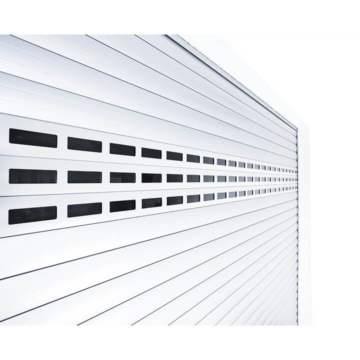 Garagedeur met ventilatieroosters Fotogalerij