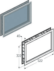 Type beglazing van het raam - type A