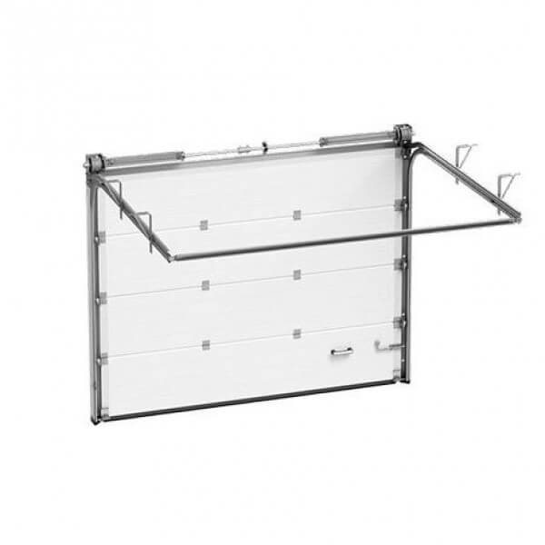 Garagedeur met secties premium fotogalerij