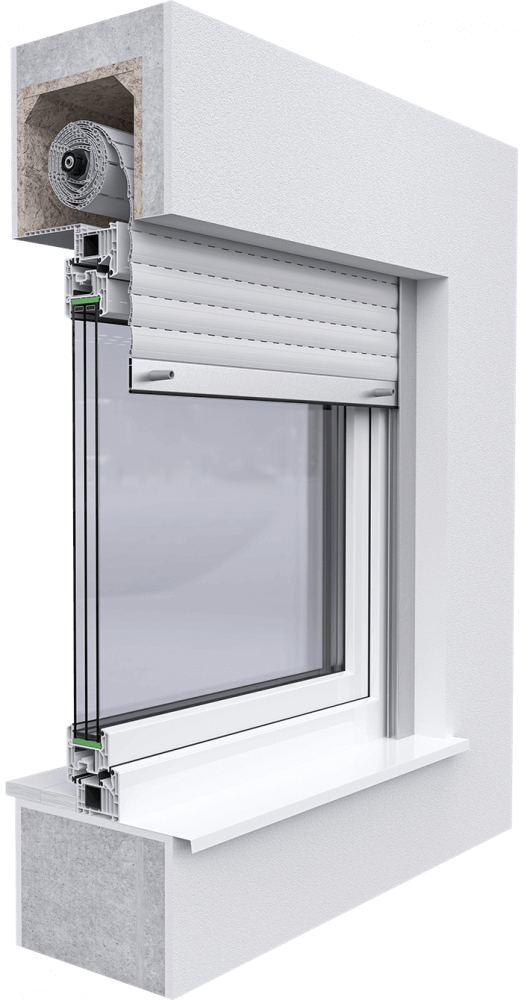 Tablier de volet roulant en plastique PVC sur mesure configurateur